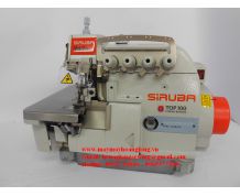 MÁY VẮT SỔ 2 KIM 4 CHỈ MOTOR LIỀN TRỤC SIRUBA 747Qe-514M2-24